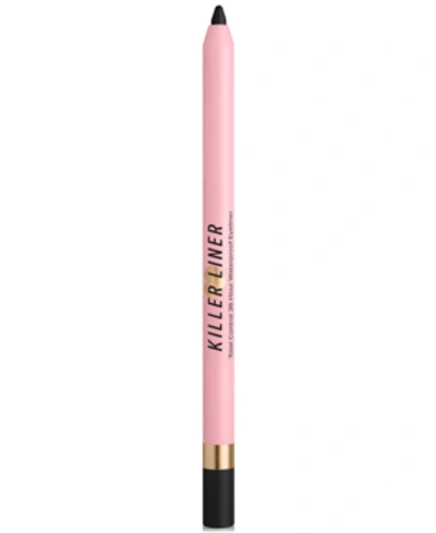 Shop Too Faced Killer Liner 36-hour Waterproof Gel Eyeliner In Killer Black - Intense Black