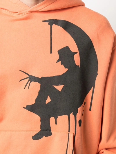 Shop Formy Studio Freddy Krueger Print T-shirt In Orange
