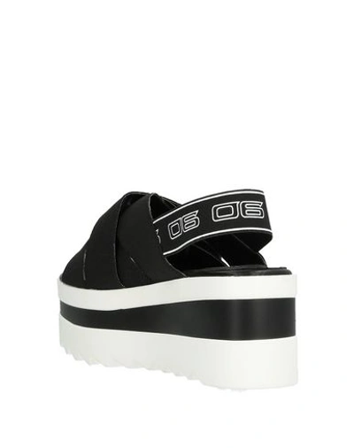 Shop 06 Milano Sandals In Black