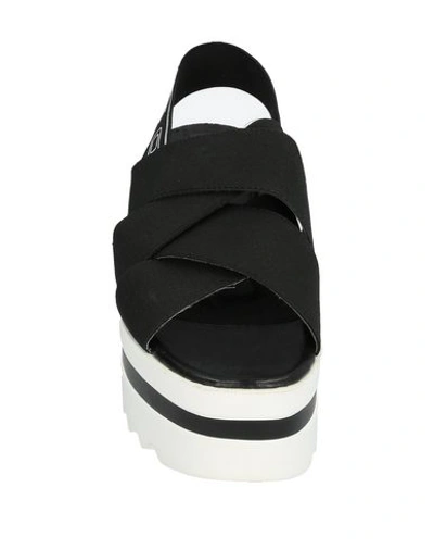 Shop 06 Milano Sandals In Black