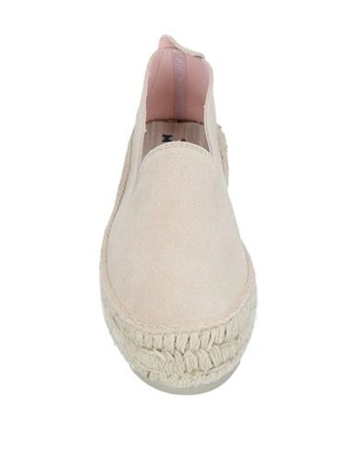 Shop Manebi Espadrilles In Beige