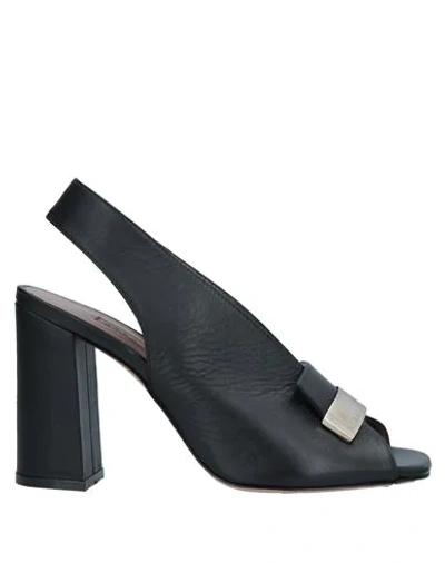 Shop Albano Sandals In Black