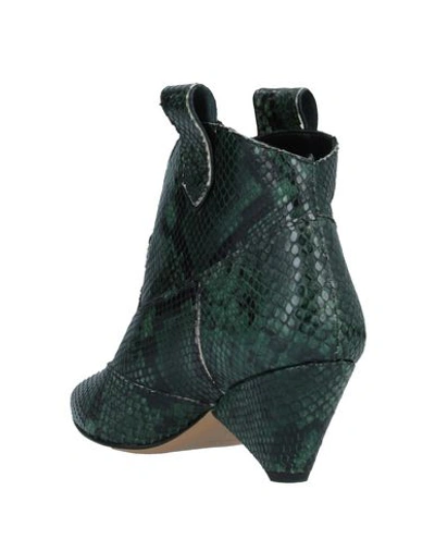 Shop Alchimia Napoli Ankle Boot In Dark Green