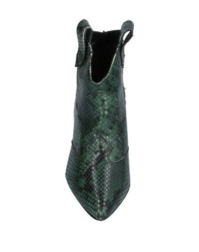 Shop Alchimia Napoli Ankle Boot In Dark Green