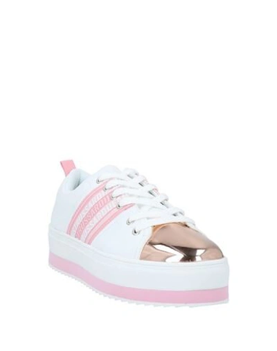 Trussardi Jeans Sneakers In White