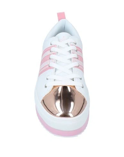 Trussardi Jeans Sneakers In White