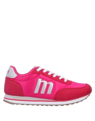 Shop Mtng Sneakers In Fuchsia
