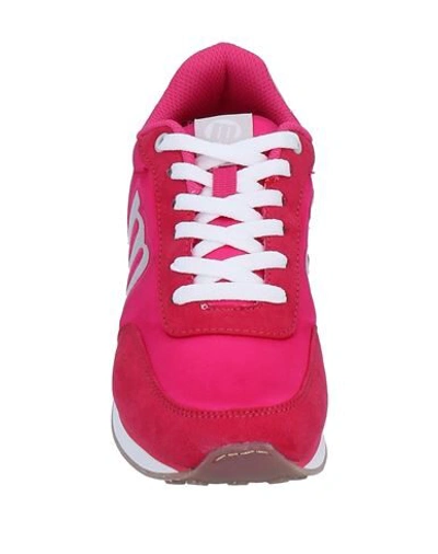 Shop Mtng Sneakers In Fuchsia