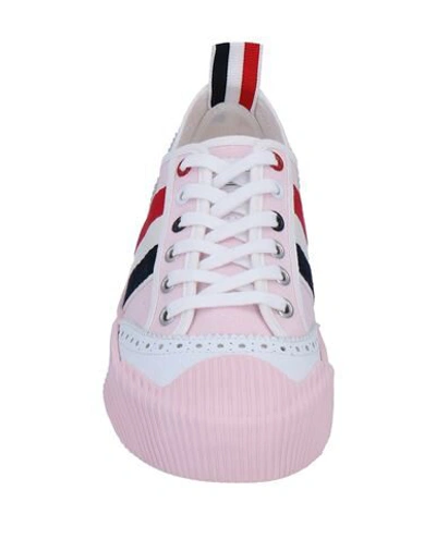 Shop Thom Browne Sneakers In Light Pink