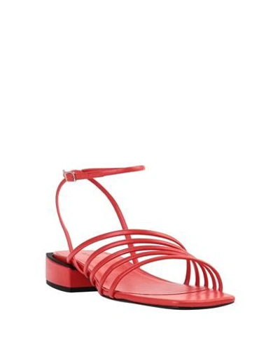 Vic Matie Sandals In Red