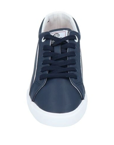 Shop Mtng Woman Sneakers Midnight Blue Size 7.5 Textile Fibers