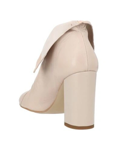 Shop Formentini Woman Ankle Boots Beige Size 5 Soft Leather