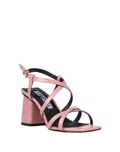 Shop 67 Sixtyseven Sandals In Pink