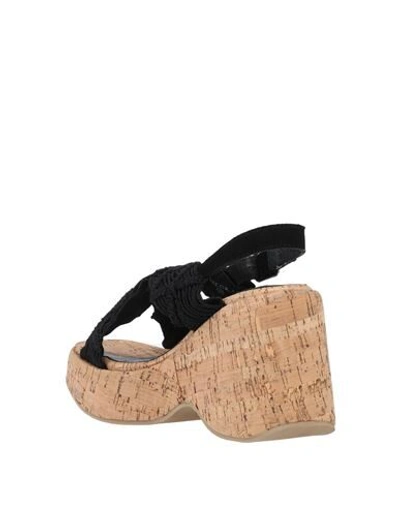 Shop 67 Sixtyseven Sandals In Black