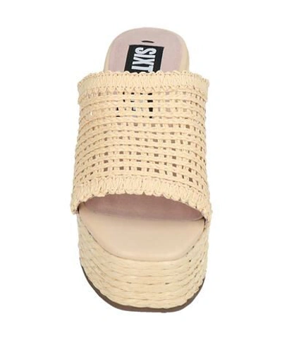 Shop 67 Sixtyseven Sandals In Beige