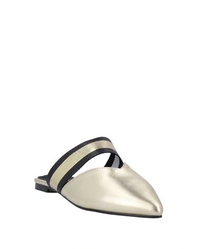 Shop 67 Sixtyseven Mules & Clogs In Platinum