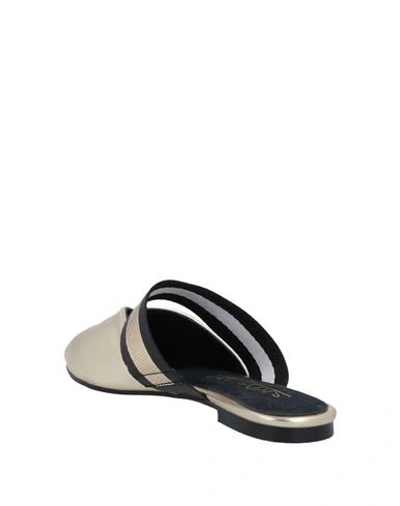 Shop 67 Sixtyseven Mules & Clogs In Platinum