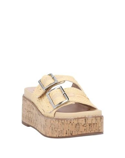 Shop 67 Sixtyseven Mules & Clogs In Beige