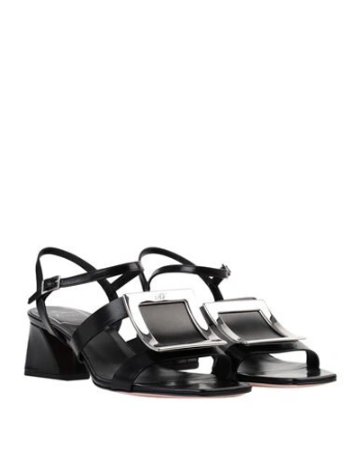 Roger Vivier Sandals In Black