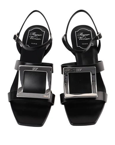 Roger Vivier Sandals In Black