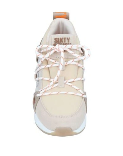 Shop 67 Sixtyseven Sneakers In Beige