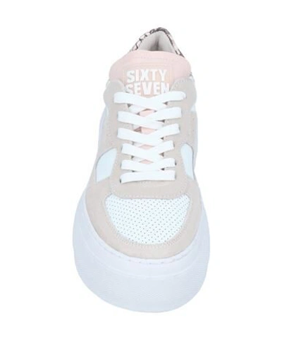 Shop 67 Sixtyseven Sneakers In White