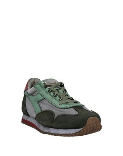 Shop Diadora Sneakers In Dark Green