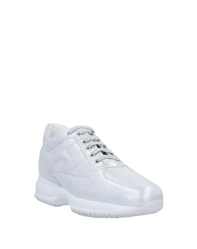 Hogan Sneakers In Silver