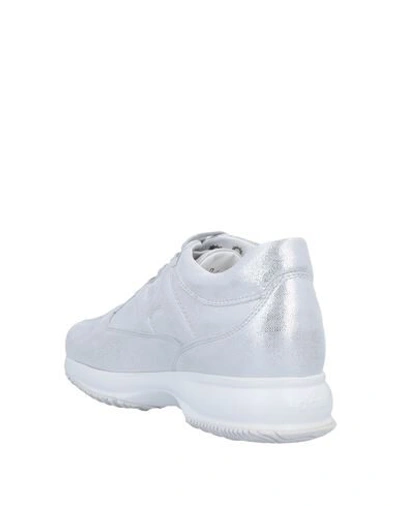 Hogan Sneakers In Silver