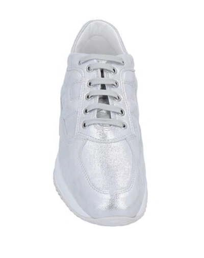 Hogan Sneakers In Silver