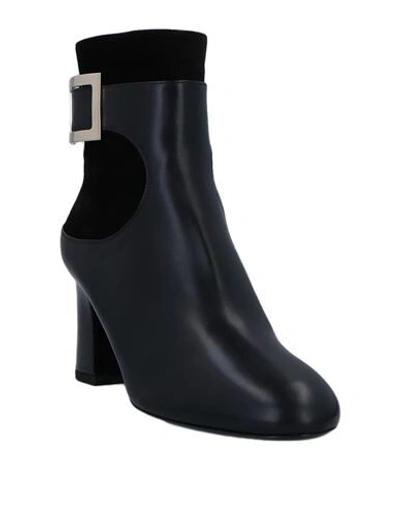 Roger Vivier Ankle Boots In Black