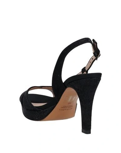 Shop Albano Sandals In Black