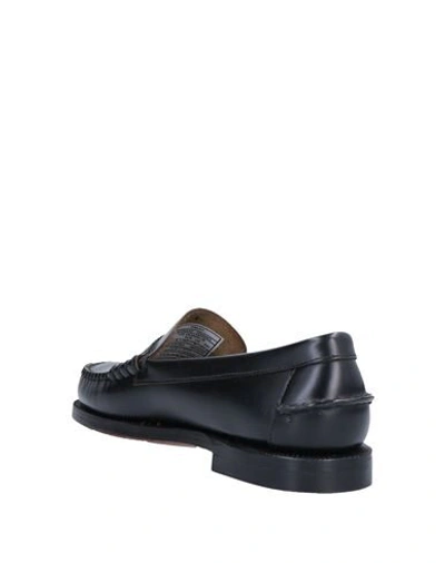 Shop Sebago Woman Loafers Black Size 10 Soft Leather
