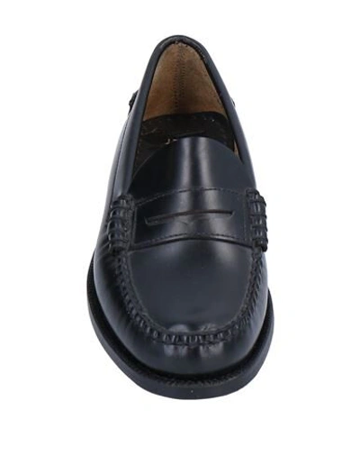 Shop Sebago Woman Loafers Black Size 10 Soft Leather