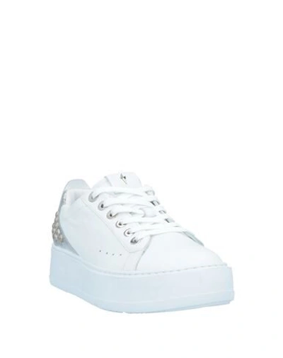 Shop Cesare Paciotti 4us Sneakers In White