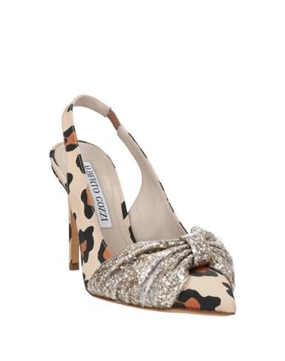 Shop Alberto Gozzi Pumps In Beige