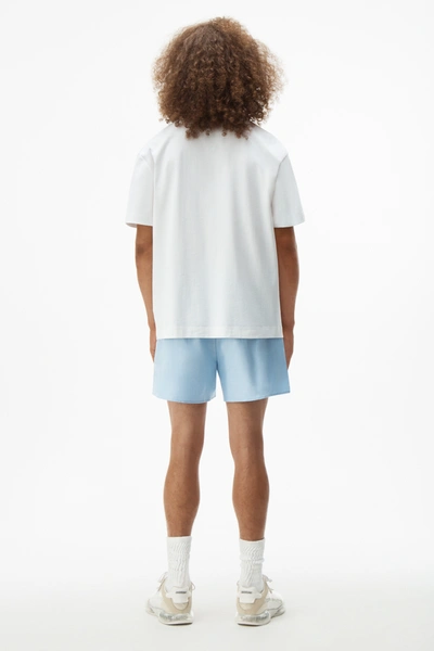 Shop Alexander Wang Puff Logo T-shirt In White