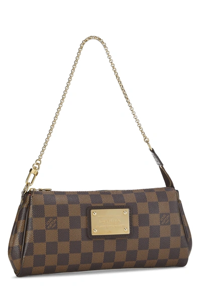 Pre-owned Louis Vuitton Damier Ebene Eva