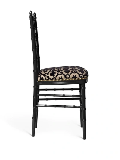 Shop Gucci Chiavari Chair In Black