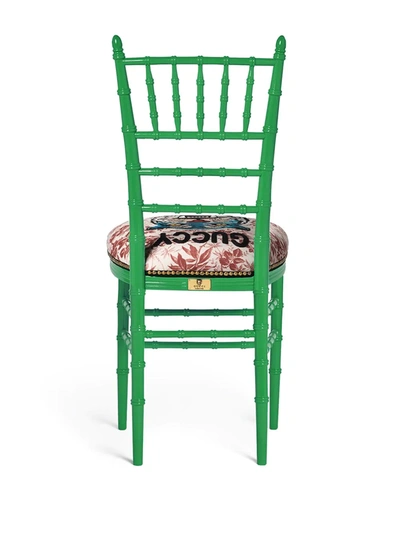 Shop Gucci Chiavari Chair In Green