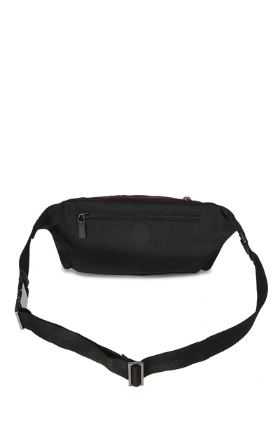 Pre-owned Gucci Black Canvas Bungee Cord Belt Bag