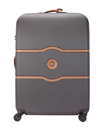 Shop Delsey Wheeled Luggage In Cocoa