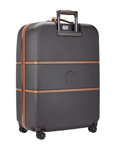 Shop Delsey Wheeled Luggage In Cocoa