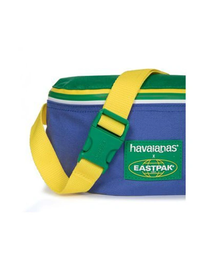 Shop Eastpak X Havaianas Bum Bags In Blue