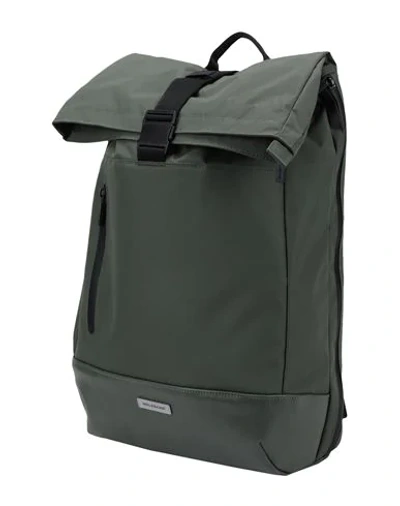 Shop Moleskine Backpacks In Military Green