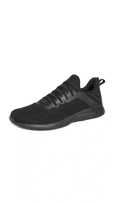 Shop Apl Athletic Propulsion Labs Techloom Tracer Sneakers Black/black
