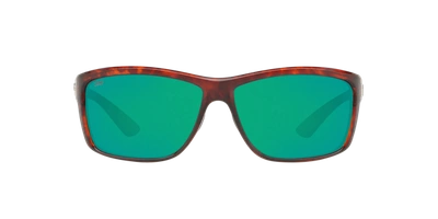Costa Del Mar Costa Man Sunglasses 6s9048 Mag Bay In Green Mirror