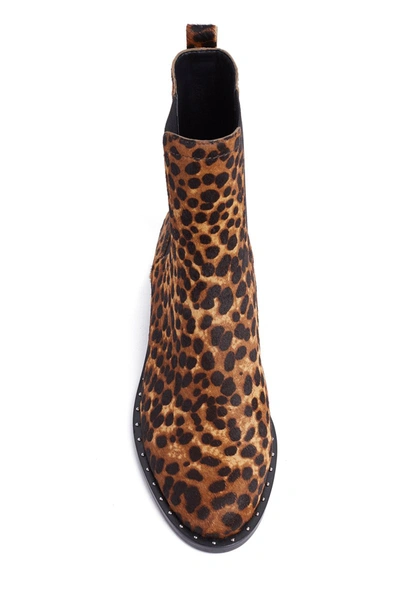 Shop Rebecca Minkoff Sabeen Too Bootie In Leopard