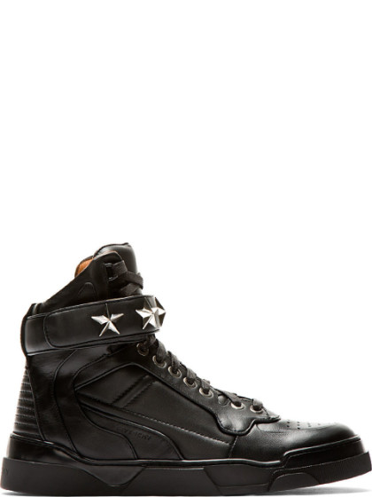 Givenchy Tyson Stars Leather High Top 