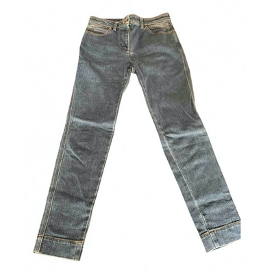 Pre-owned Louis Vuitton Blue Denim - Jeans Jeans